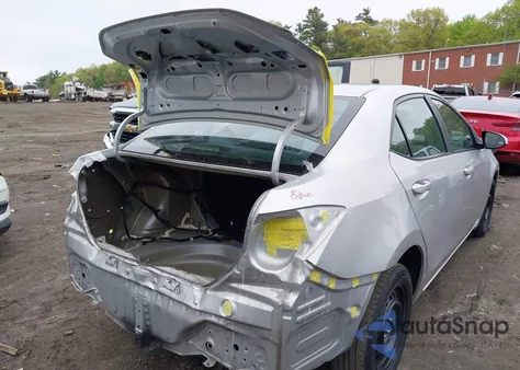 2018 Toyota Corolla Le from USA, damaged, VIN 2T1BURHE5JC007745